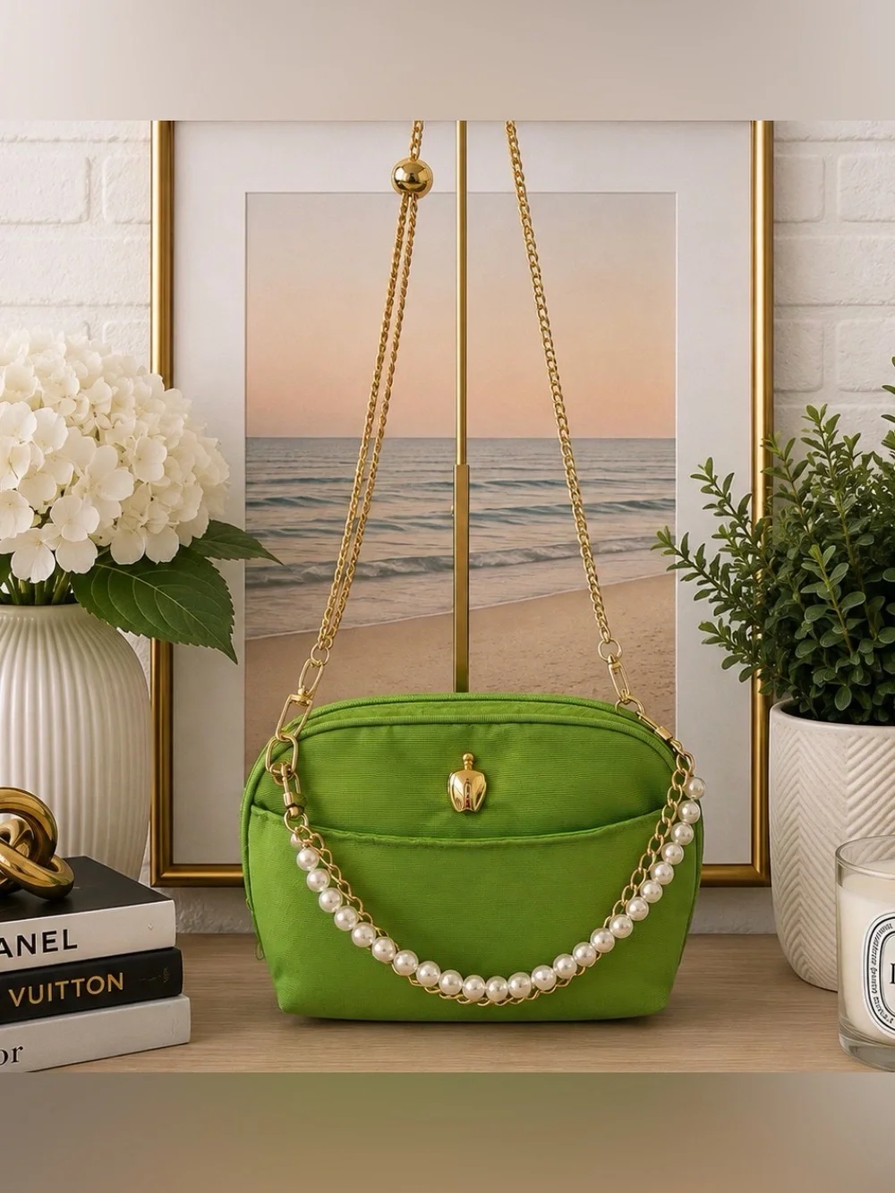 Dior Green Cosmetic/Beauty Bag GWP Item